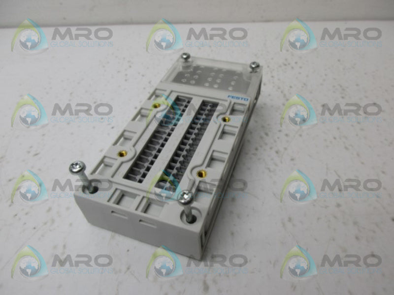 FESTO CPX-AB-8-KL CONNECTOR BLOCK NSNP