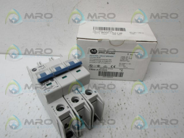 ALLEN BRADLEY 1489-A3C020 CIRCUIT BREAKER NSMP
