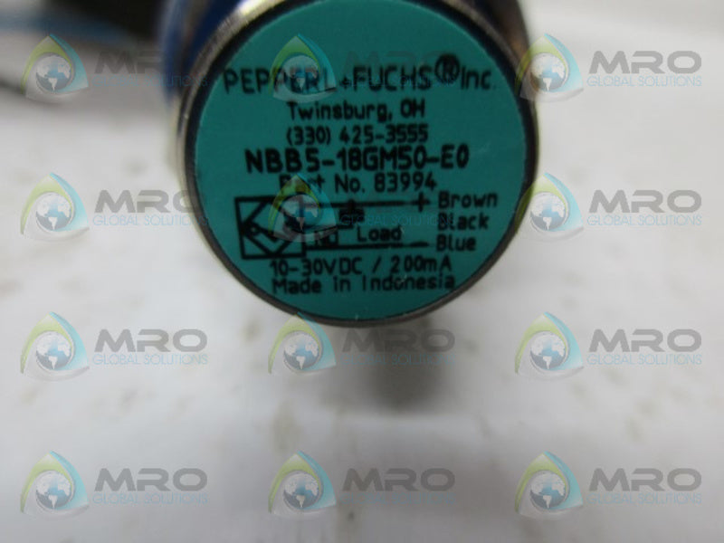 PEPPER + FUCHS 83994 SENSOR NSNP