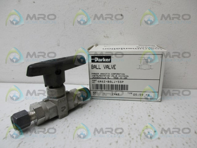 PARKER 4M4Z-B6LJ-SSP BALL VALVE NSMP