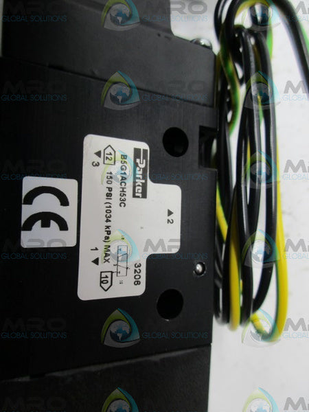 PARKER B5G1ACH53C PNEUMATIC SOLENOID VALVE NSNP