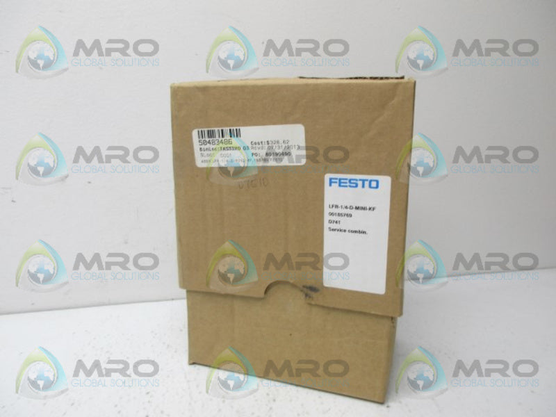 FESTO LFR-1/4-D-MINI-KF SERVICE UNIT COMBINATION REGULATOR *NEW IN BOX*