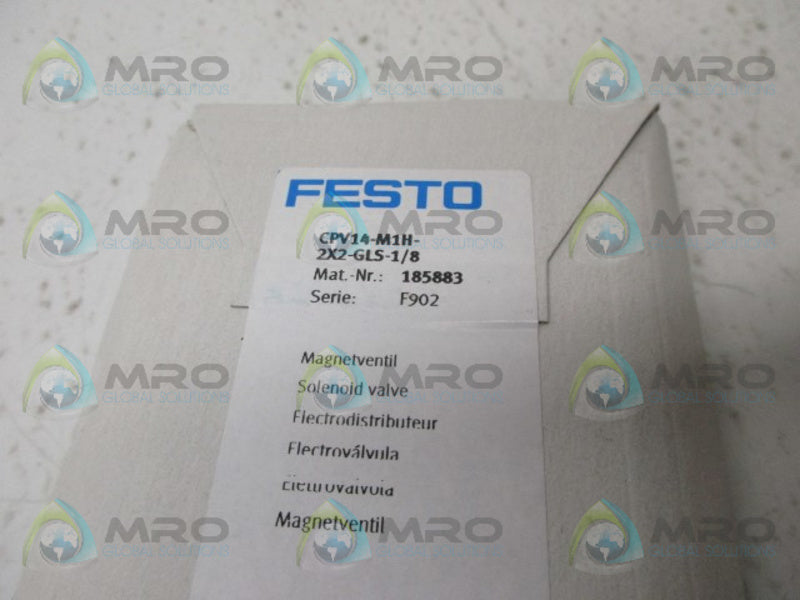 FESTO CPV14-M1H-2X2-GLS-1/8 SOLENOID VALVE NSFS