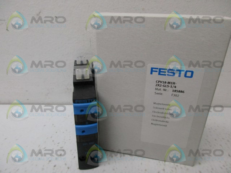 FESTO CPV18-M1H-2X2-GLS-1/4 SOLENOID VALVE NSMP