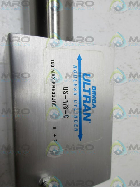 BIMBA US-178-C RODLESS CYLINDER NSNP