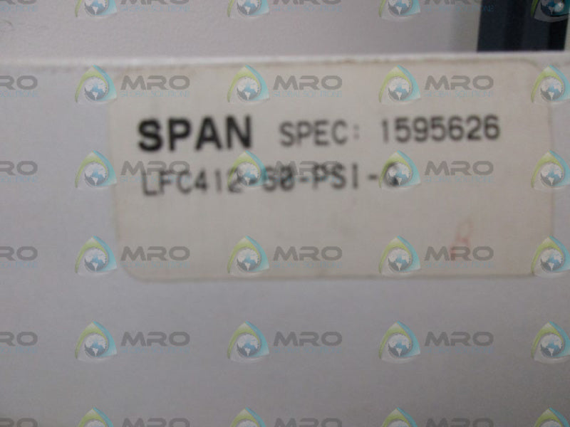SPAN LFC412-60-PSI-G GENERAL PUPOSE PRESSURE GAUGE NSNP