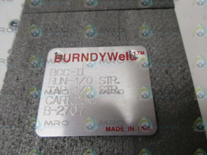 BURNDY B-2707 WELD MOLD CONNECTOR NSMP