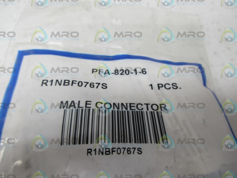SWAGELOK PFA-820-1-6 MALE CONNECTOR NSMP