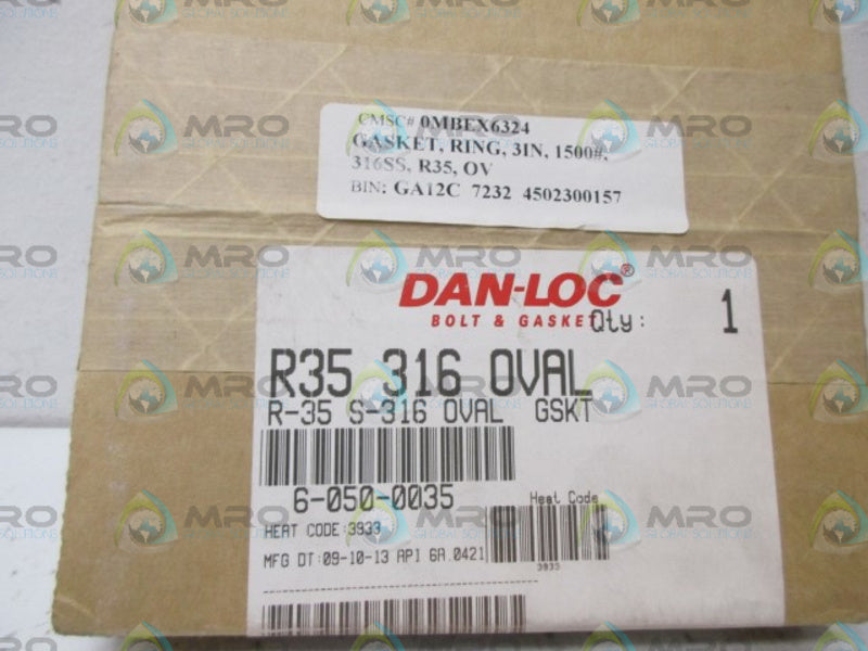 DAN-LOC R35316OVAL NSFS