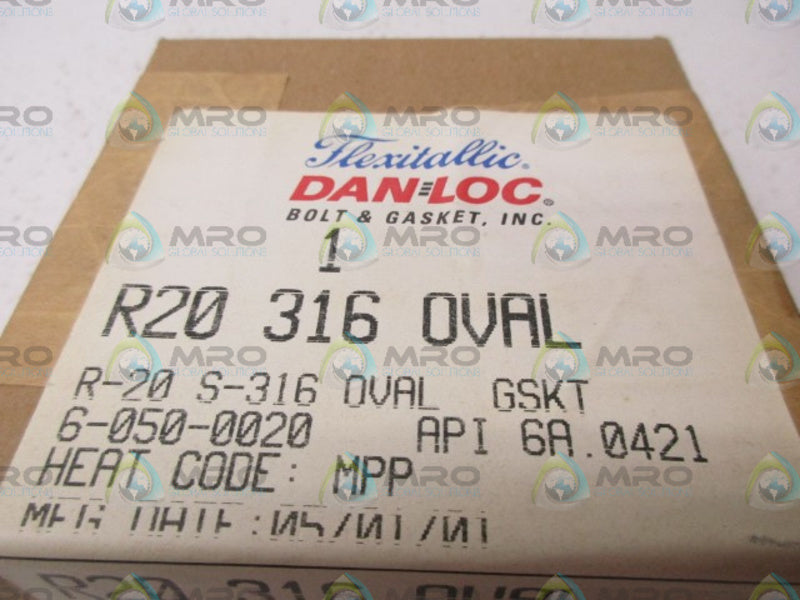 DUN-LOC R20316OVAL GASKET NSFS