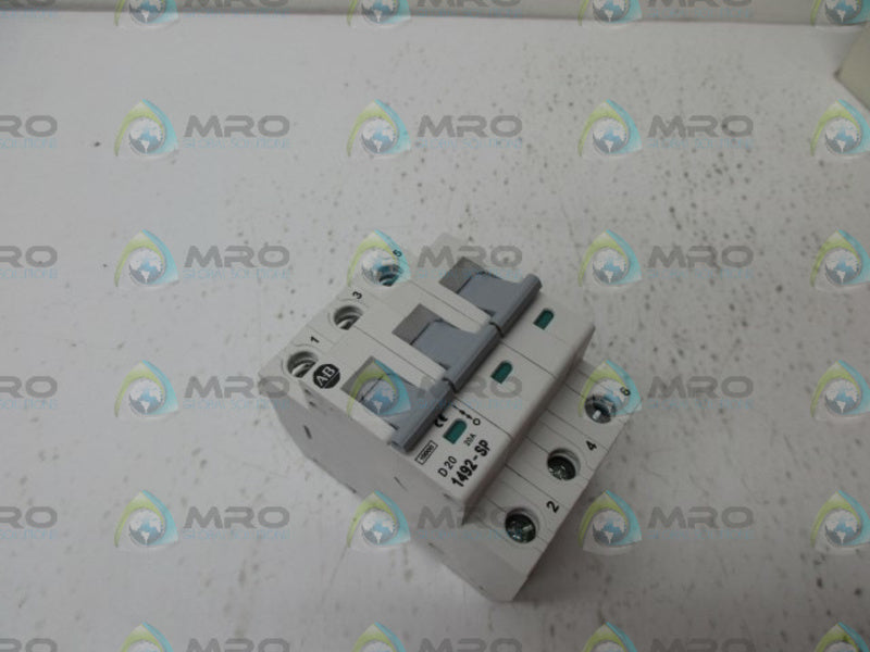ALLEN BRADLEY 1492-SP3D200 SER C MINATURE CIRCUIT BREAKER NSMP