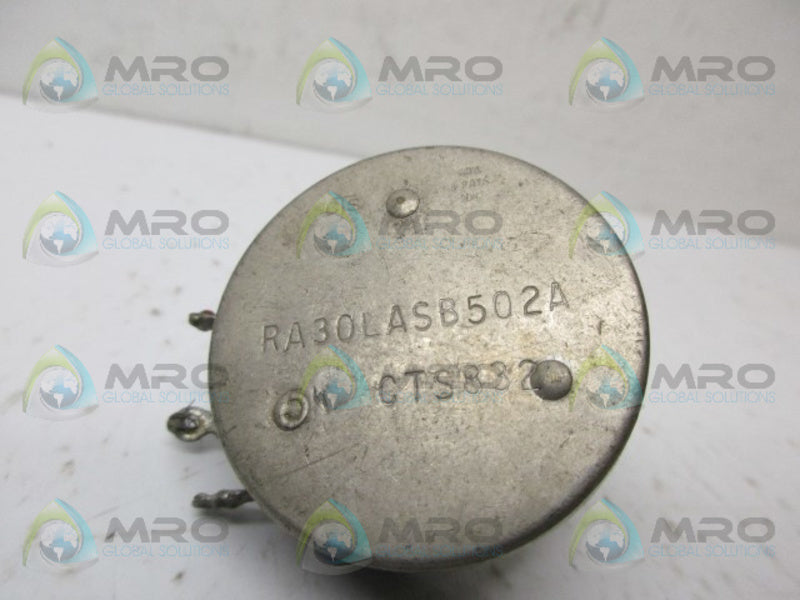 CTS RA30LASB502A POTENIOMETER UNMP