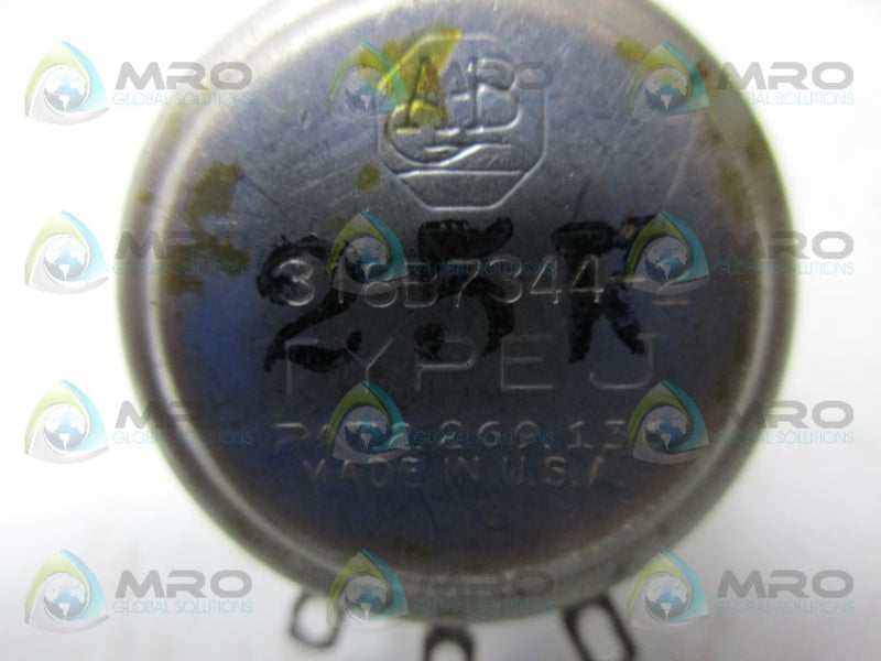 INDUSTRIAL SPARE PART 318B7344-2 POTENTIOMETER UNMP