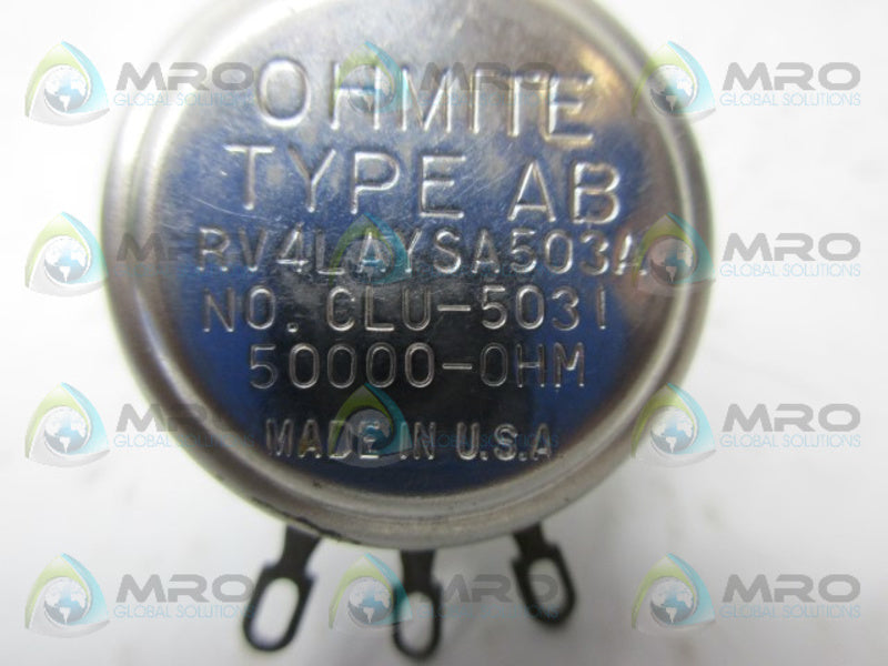 OHMITE RV4LAY5A503A POTENTIOMETER UNMP