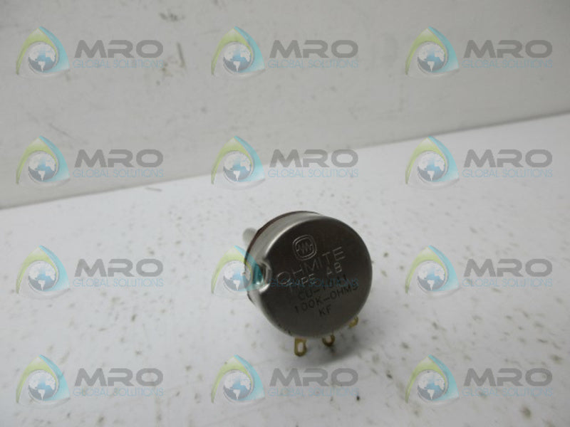 OHMITE CU-1041 POTENTIOMETER UNMP