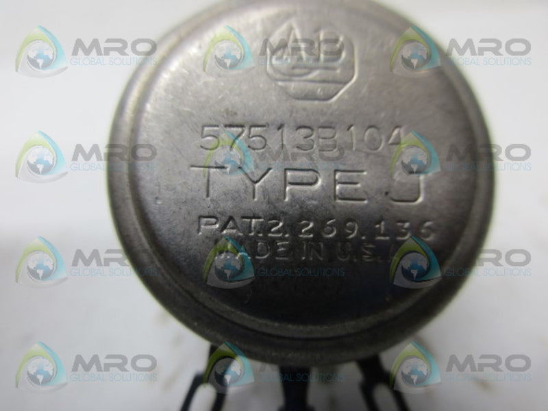 INDUSTRIAL SPARE PART 575133104 POTENTIOMETER UNMP