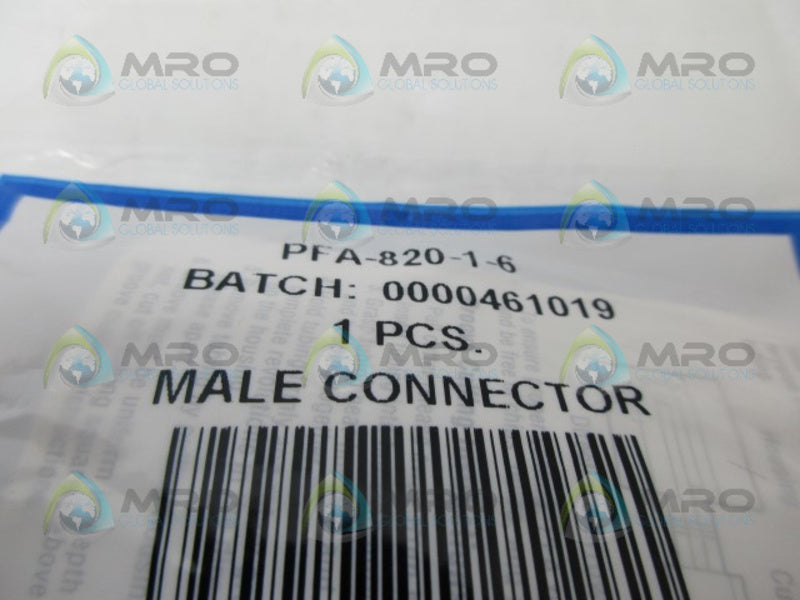 SWAGELOK PFA-820-1-6 MALE CONNECTOR NSMP