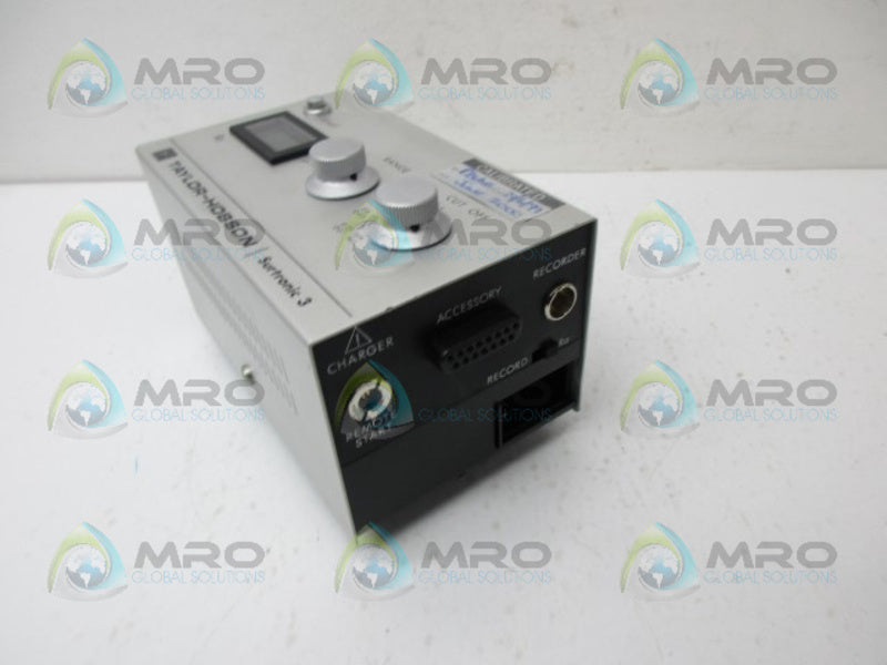 TAYLOR HOBSON SURTRONIC 3 112/1500-821910 SURFACE PROFILOMETER NSNP