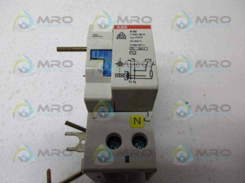 ABB D62 CONTACTOR UNMP