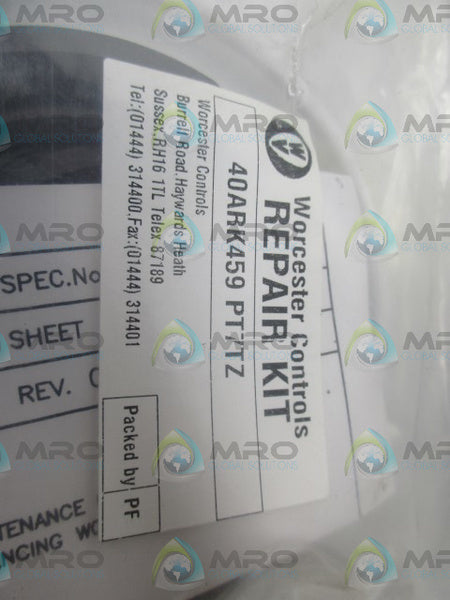 WORCESTER CONTROLS 40ARK459PT7TZ REPAIR KIT NSMP