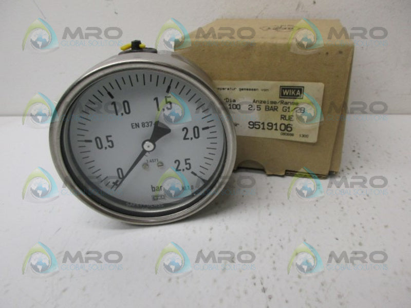 WIKA 9519106 073-PI-3302-E 0-2.5 BAR NSMP