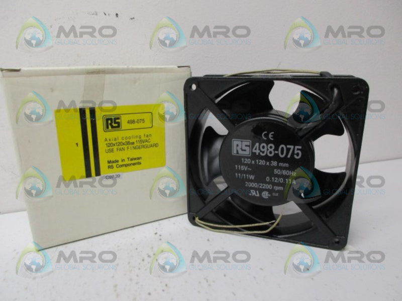 RS COMPONENTS 498-075 AXIAL FAN NSMP