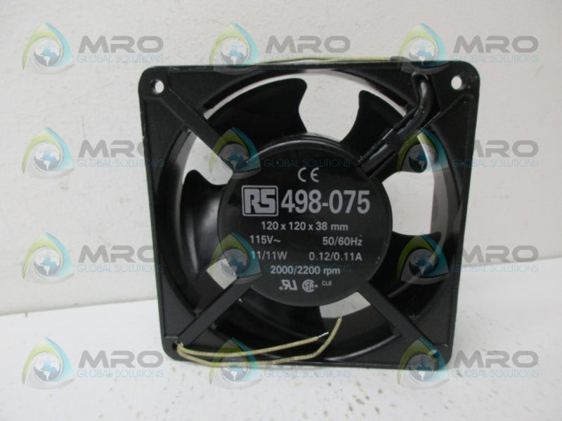 RS COMPONENTS 498-075 AXIAL FAN NSMP