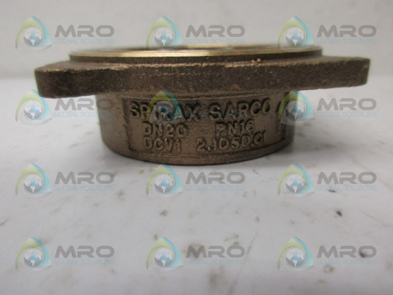 SPIRAX SARCO DCV1-DN20 CHECK VALVE NSMP