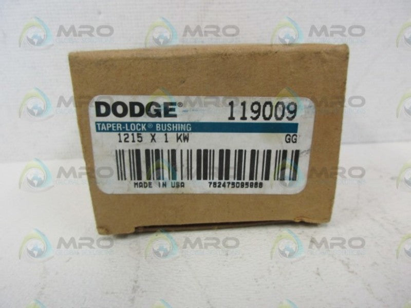 DODGE 119009 1215 TAPER LOCK BUSHING 1" NSMP