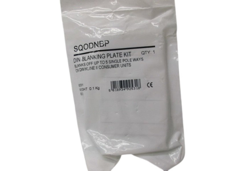 SQUARE D SQODNBP DIN BLANKING PLATE KIT NSMP