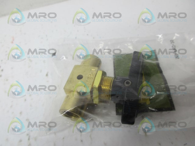 WHITEY B-42VF2 BRASS VALVE NSMP