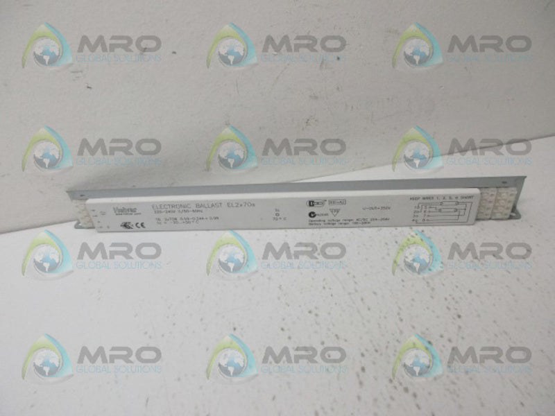 HELVAR EL2X70S 220-240V ELECTRONIC BALLAST NSNP