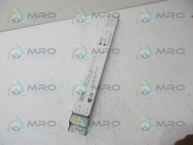 HELVAR EL2X70S 220-240V ELECTRONIC BALLAST NSNP