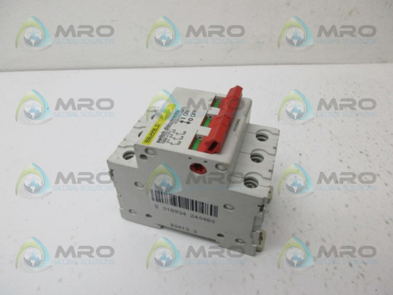 SQUARE D KQ125SW3L SWITCH DISCONNECTOR NSNP