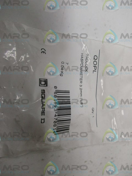 SQUARE D QOPL PADLOCK NSMP