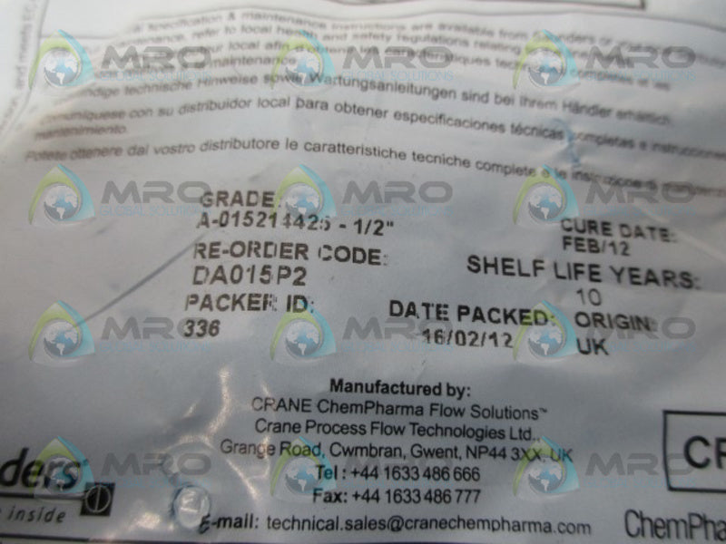 SAUNDER DA015P2 DIAPHRAGM  NSMP