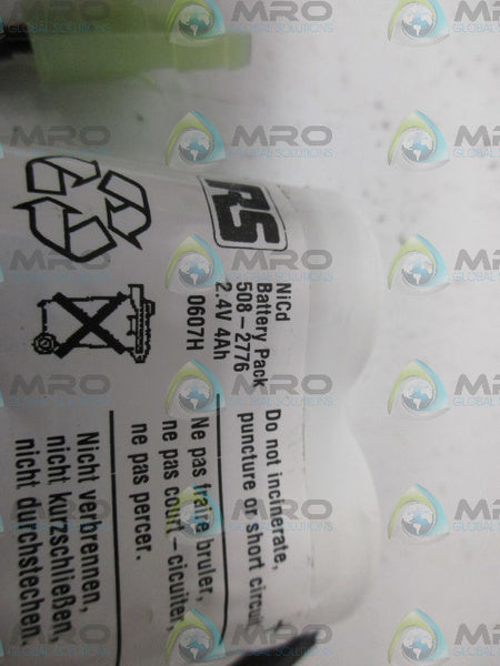 RS COMPONENTS 508-2776 BATTERY PACK NSNP