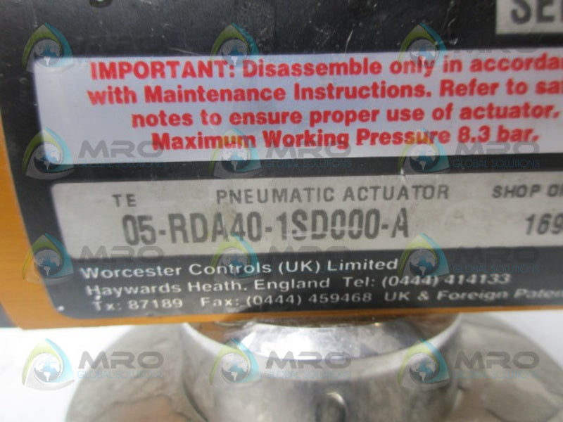 NORBRO 05-RDA40-1SD000-A PNEUMATIC ACTUATOR UNMP