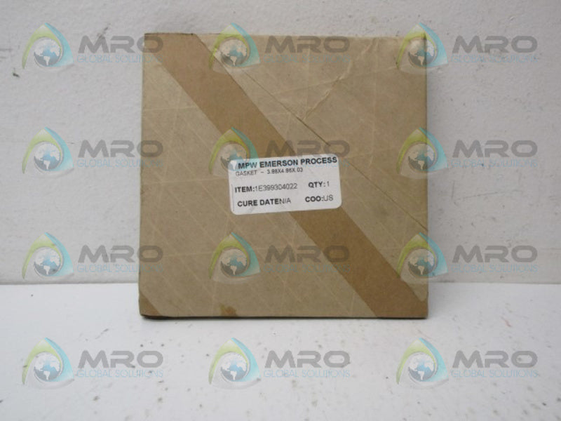EMERSON PROCESS 1E399304022 GASKET NSFS