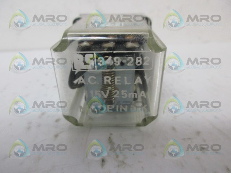 RS COMPONENTS 349-282 RELAY UNMP