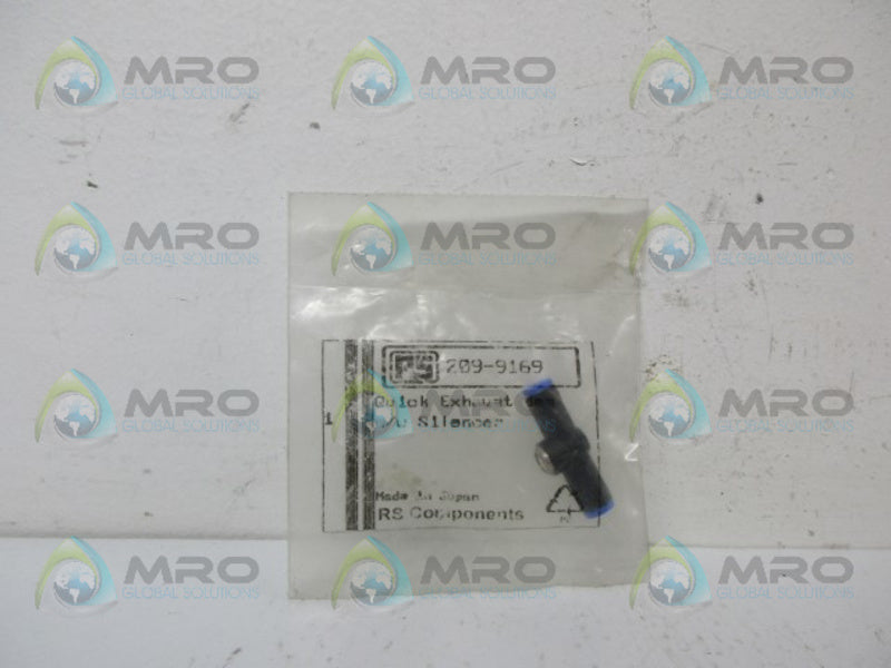 RS COMPONENTS 209-9169 PNEUMATIC EXHAUST W/SILENCER NSMP