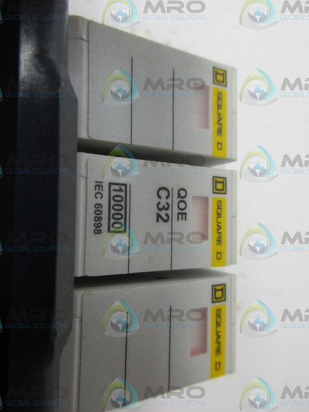 SQUARE D QOE C32 CIRCUIT BREAKER NSNP