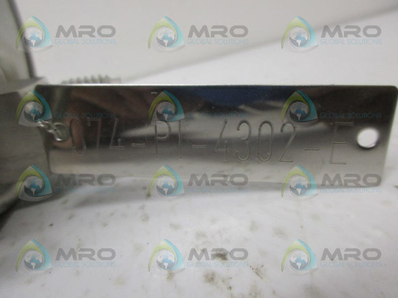 WIKA 074-PI-4302-E PRESSURE GAUGE NSMP