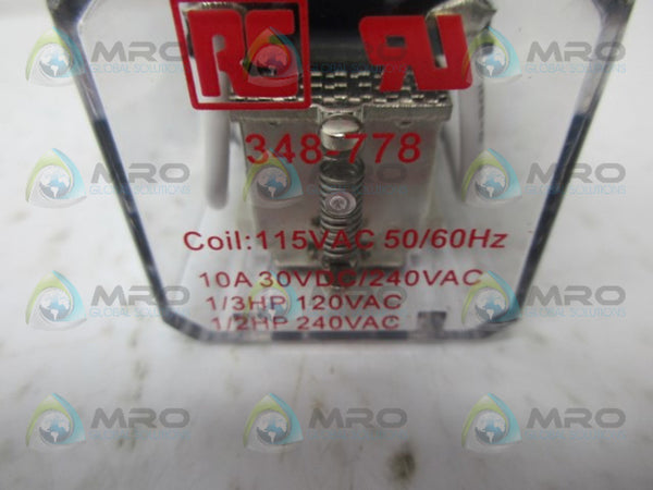 RS COMPONENTS 348-778 RELAY NSNP