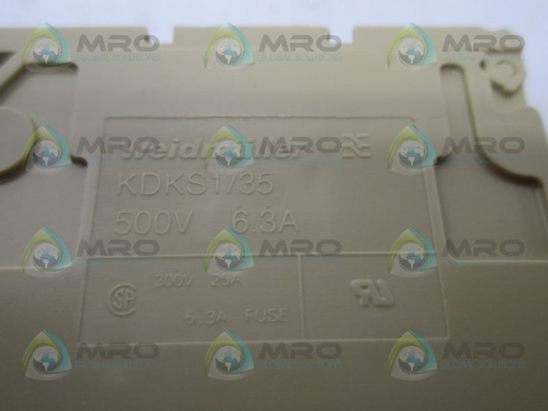 WEIDERMULLER KDKS1/35 FUSE TERMINALS NSNP