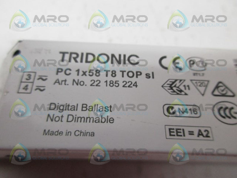 TRIDONIC 22185224 DIGITAL BALLAST UNMP