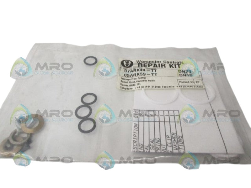 WORCSETER CONTROLS 07ARK44-TT/05ARK59-TT REPAIR KIT NSMP