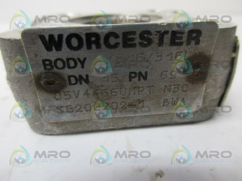 WORCESTER CONTROL 59 VALVE BASE UNMP