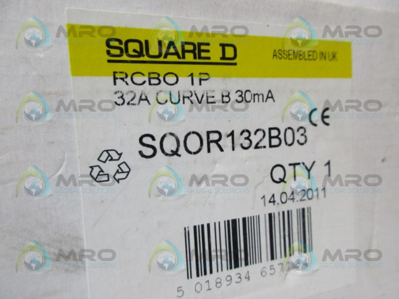 SQUARE D SQOR132B03 CIRCUIT BREAKER NSMP