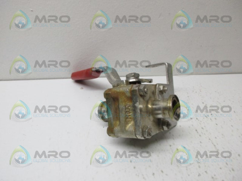 WORCESTER F31669 CLAMP BALL VALVE UNMP